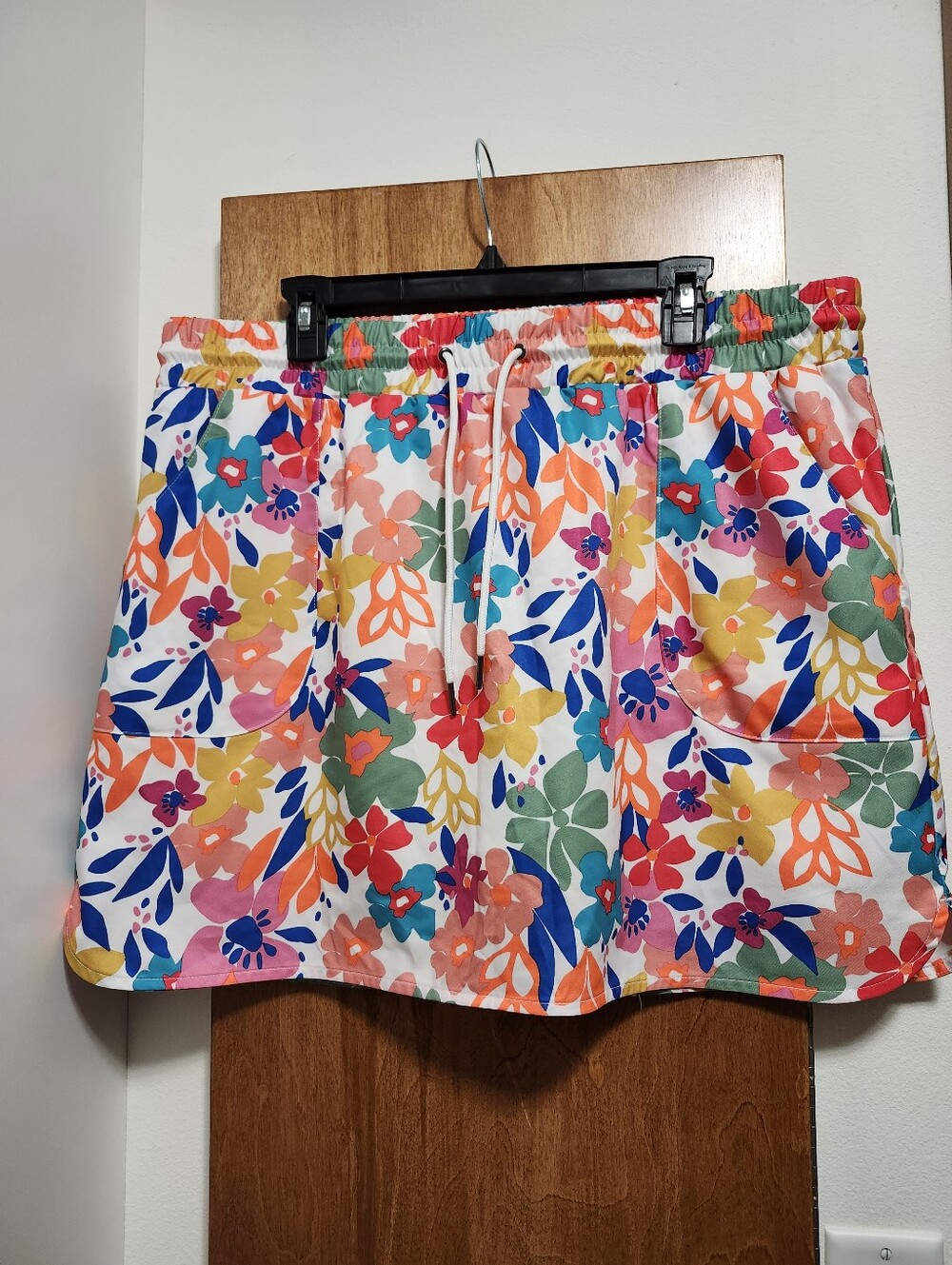 St John's Bay Size XL Flowered Skort